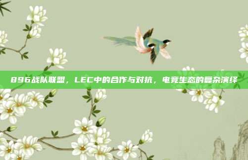 896战队联盟，LEC中的合作与对抗，电竞生态的复杂演绎